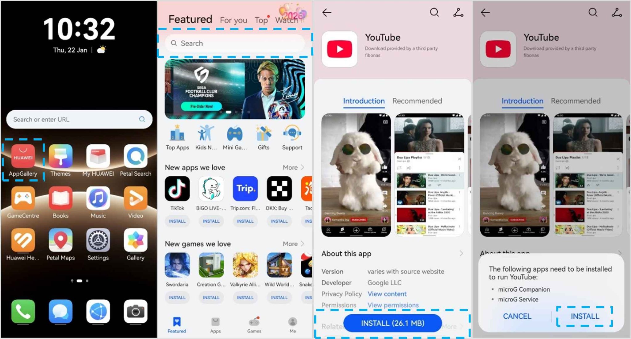Huawei Google Play Store: microG and GBox Explained
